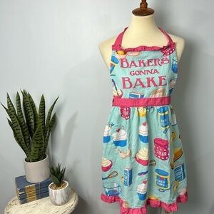 Pantry Bakers Gonna Bake Ruffle Retro Apron